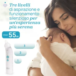 Aspiratore nasale elettrico Physioclean
