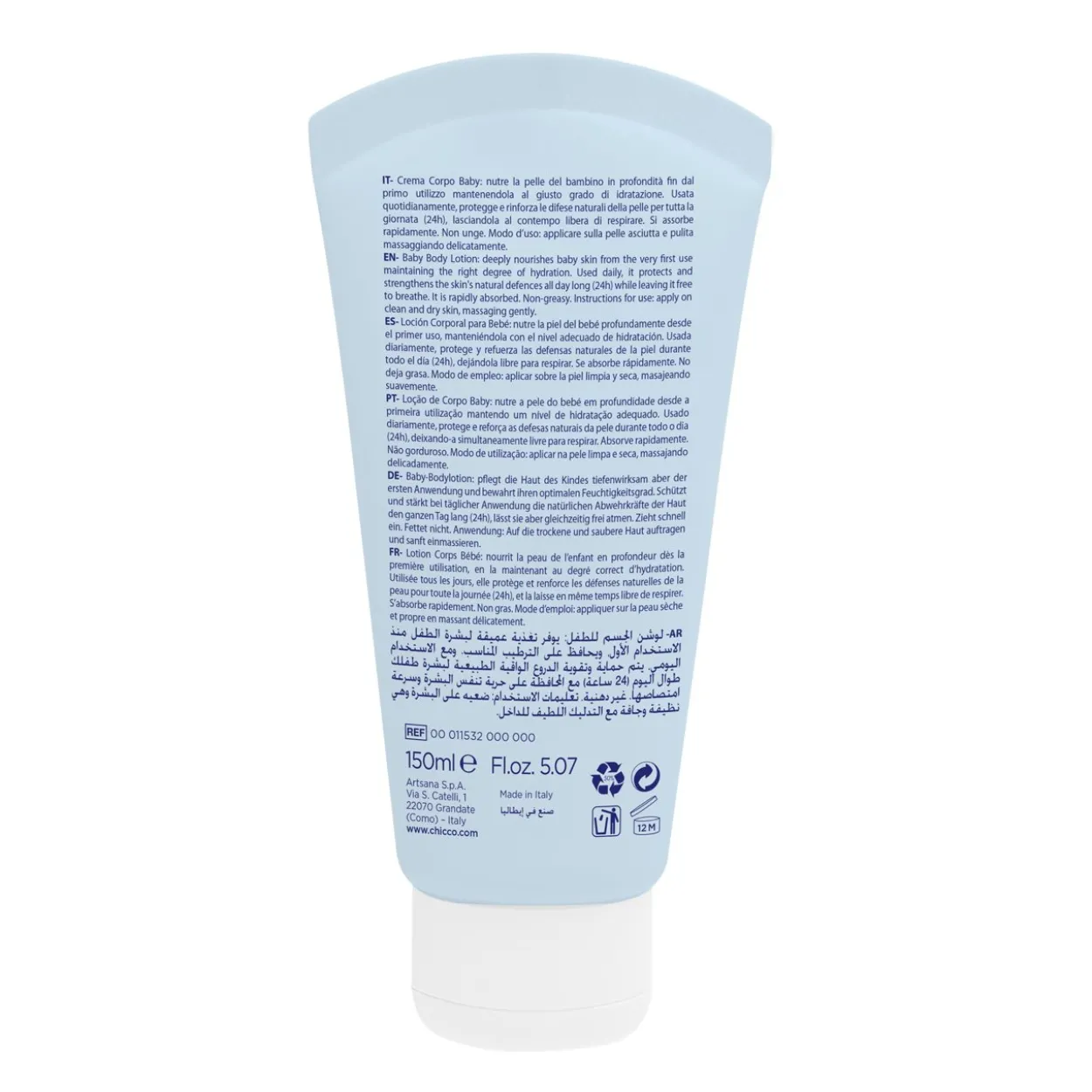 Baby Crema Corpo Natural Sensation