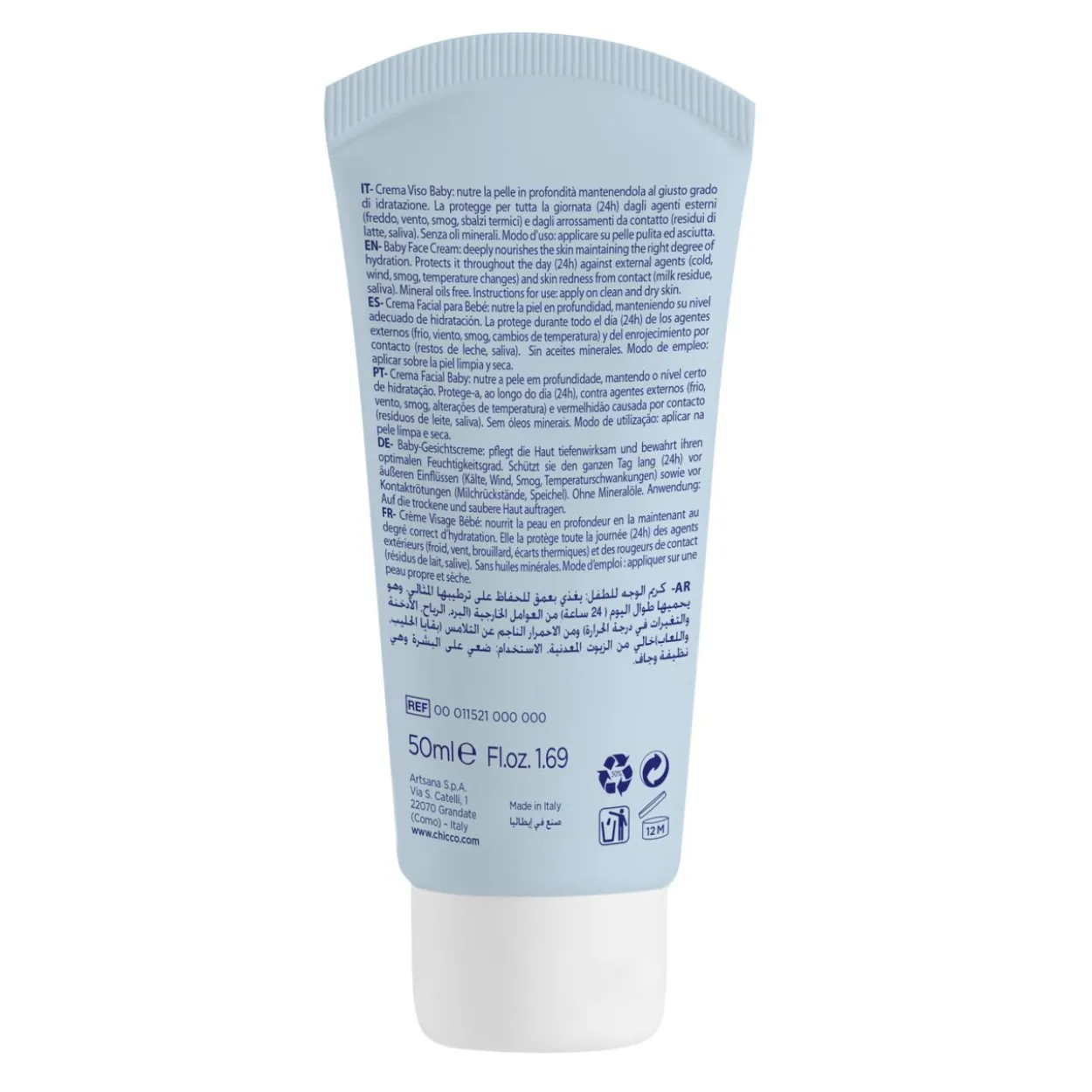 Baby Crema Viso Natural Sensation
