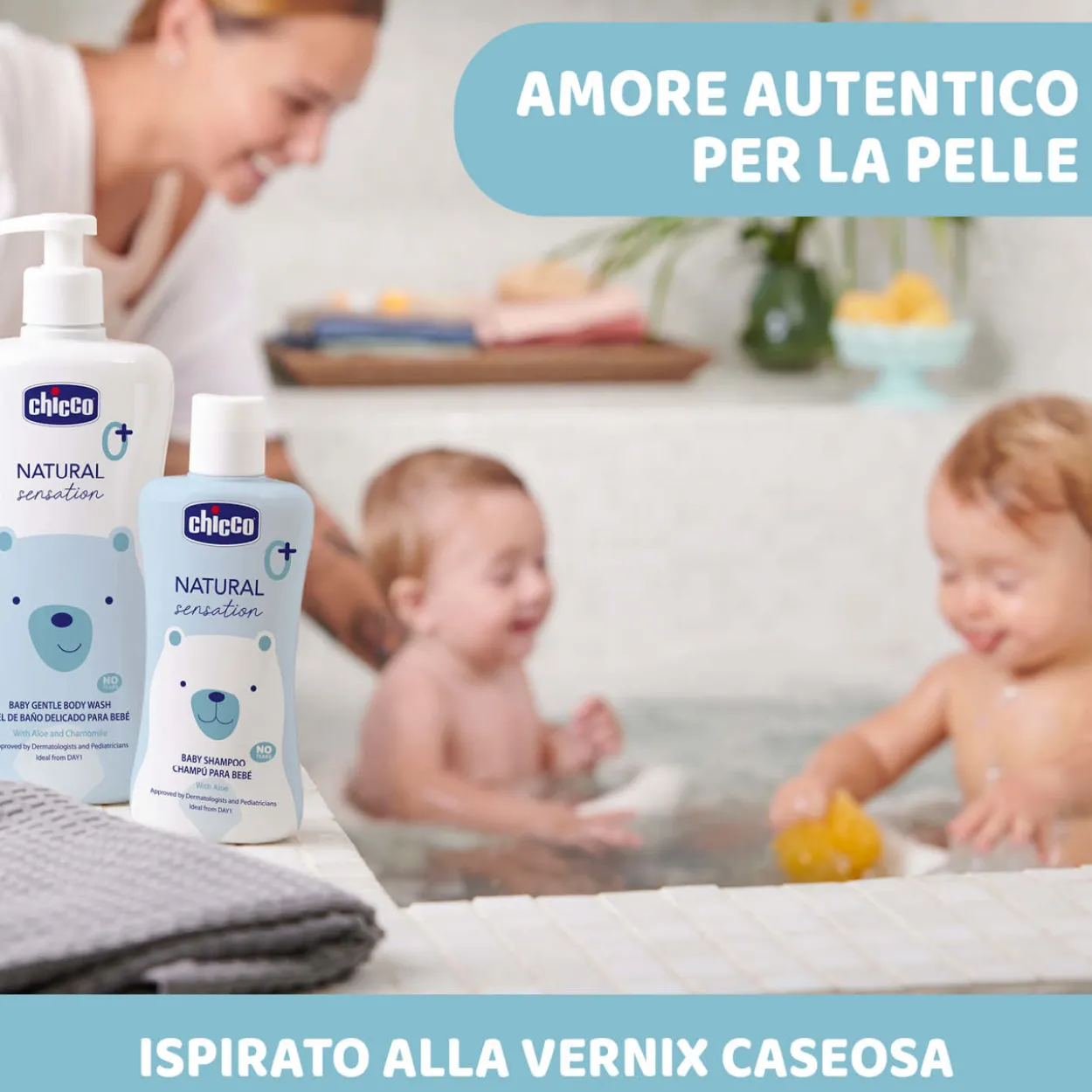 Baby Detergente Corpo Delicato Natural Sensation