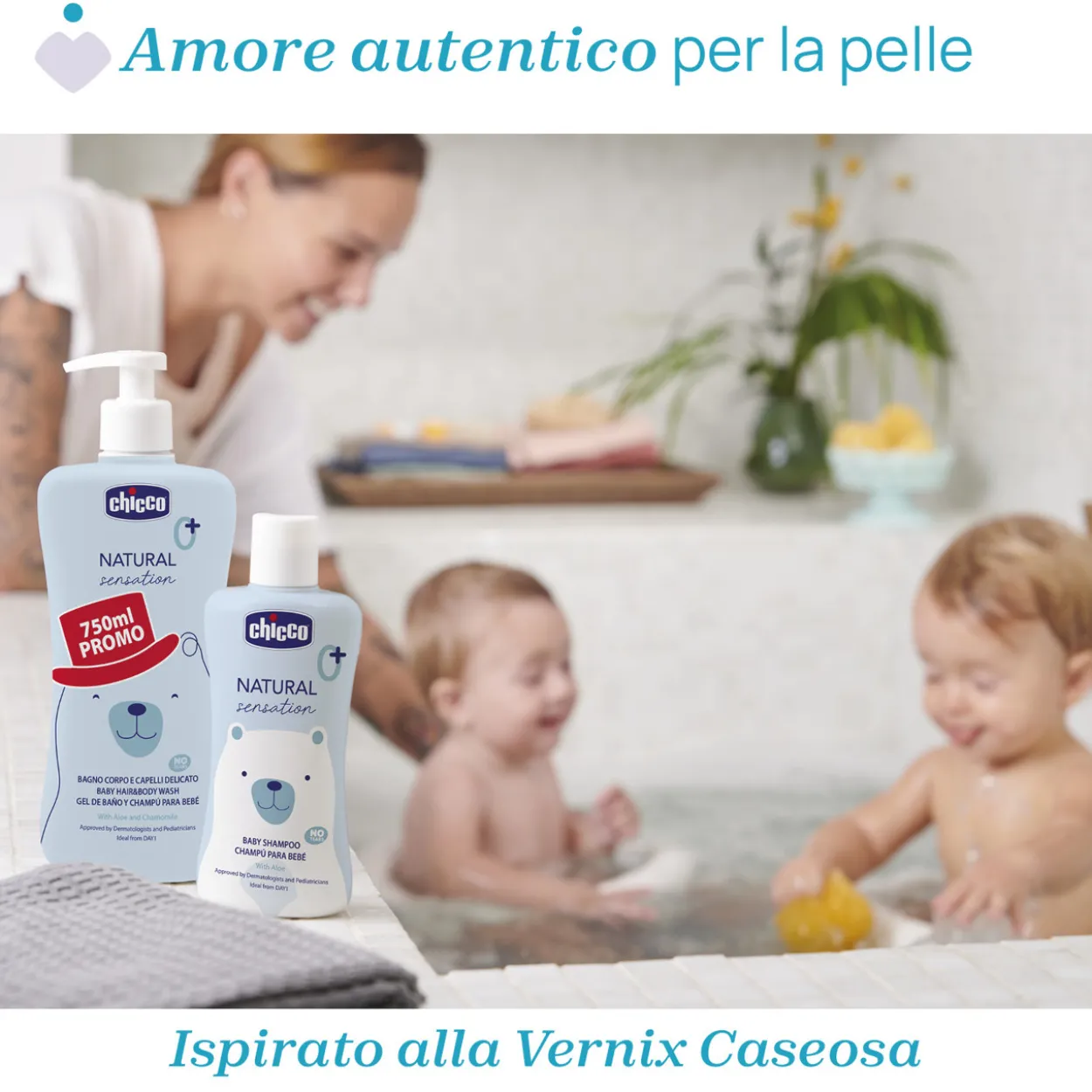 Bagno Corpo & Capelli Delicato 750 ml
