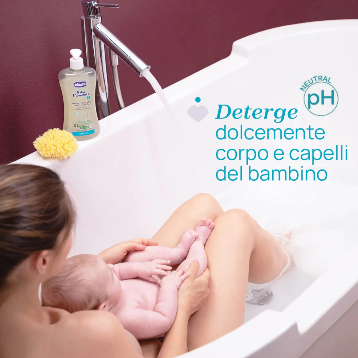 Bagno Delicato Corpo e Capelli Baby Moments