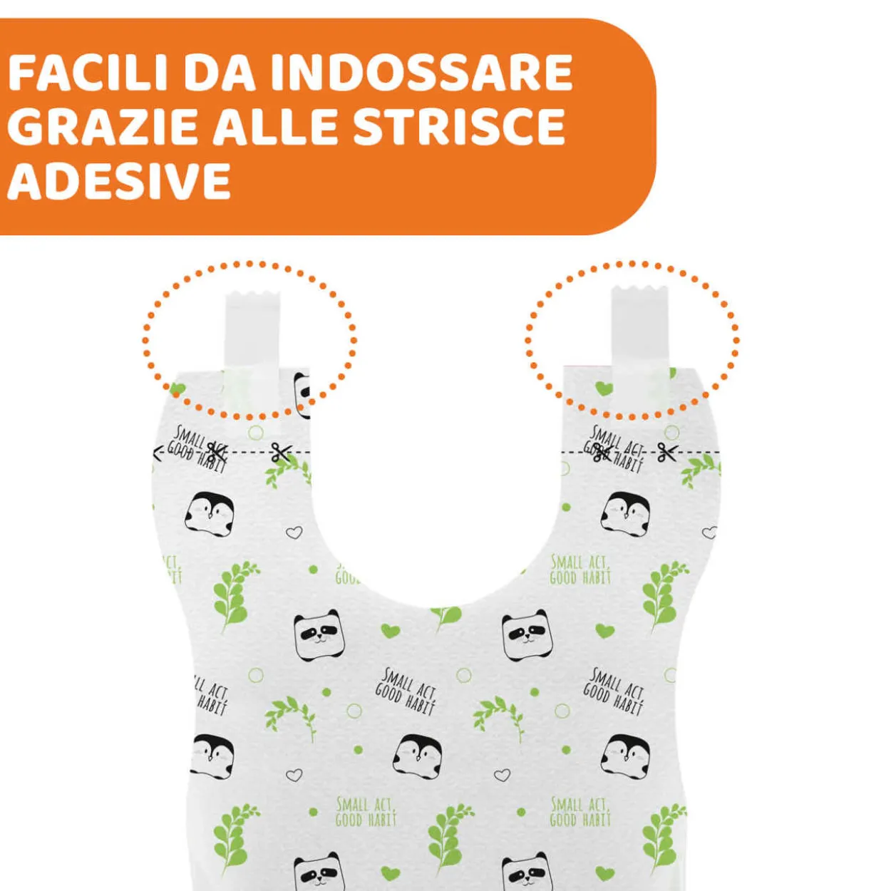Bavaglini Monouso Compostabili 36pz