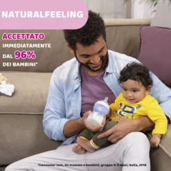 Biberon NaturalFeeling Flusso Medio (250 ml)