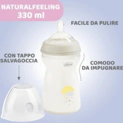 Biberon NaturalFeeling Flusso Rapido (330ml)