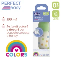 Biberon PERFECT EASY Flusso Lento (150 ml)