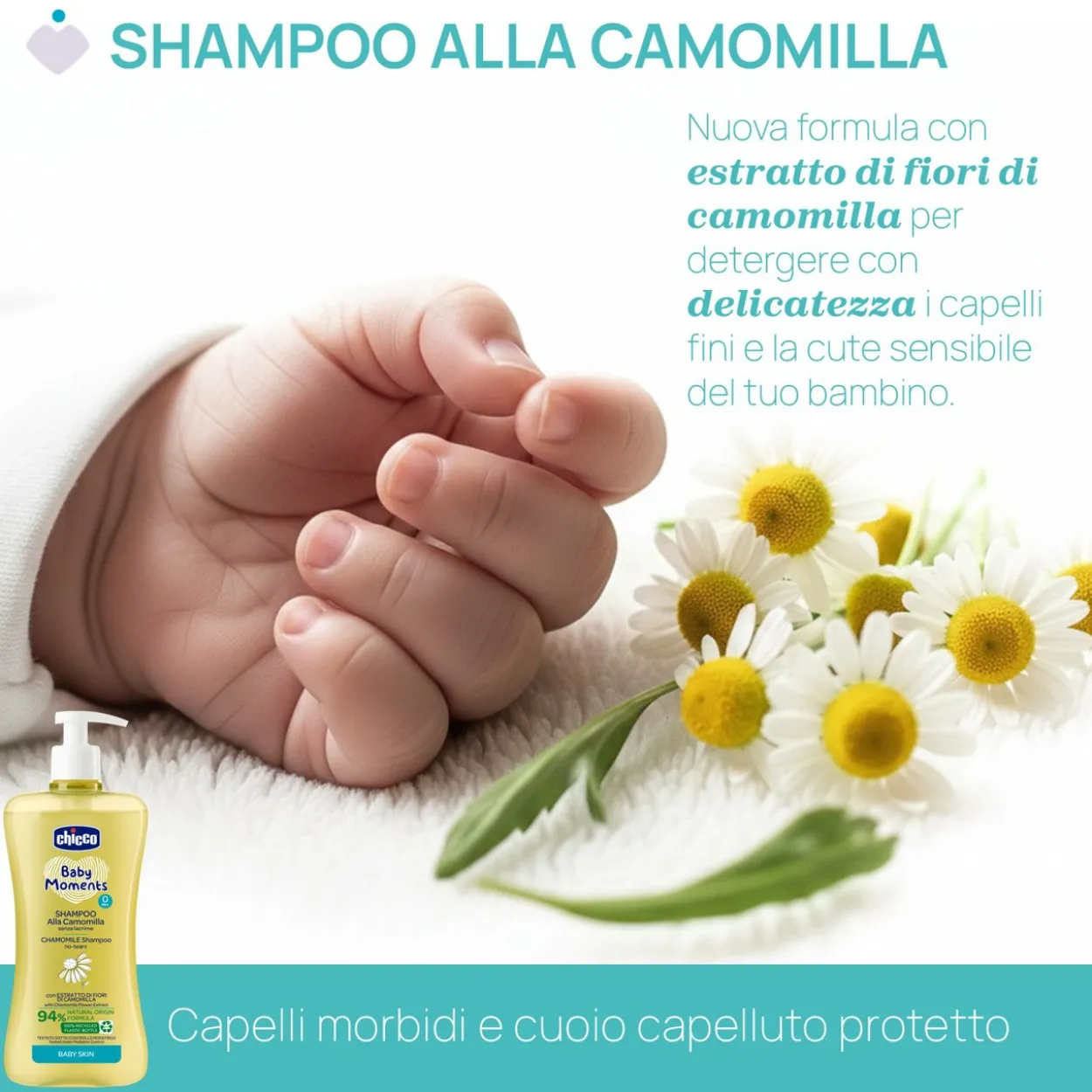BM SHAMPOO CAMOMILLA 500ML