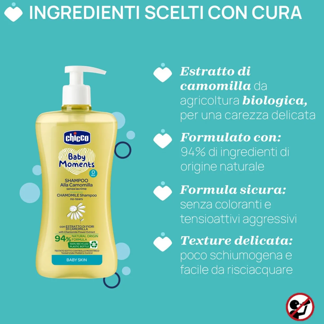 BM SHAMPOO CAMOMILLA 500ML