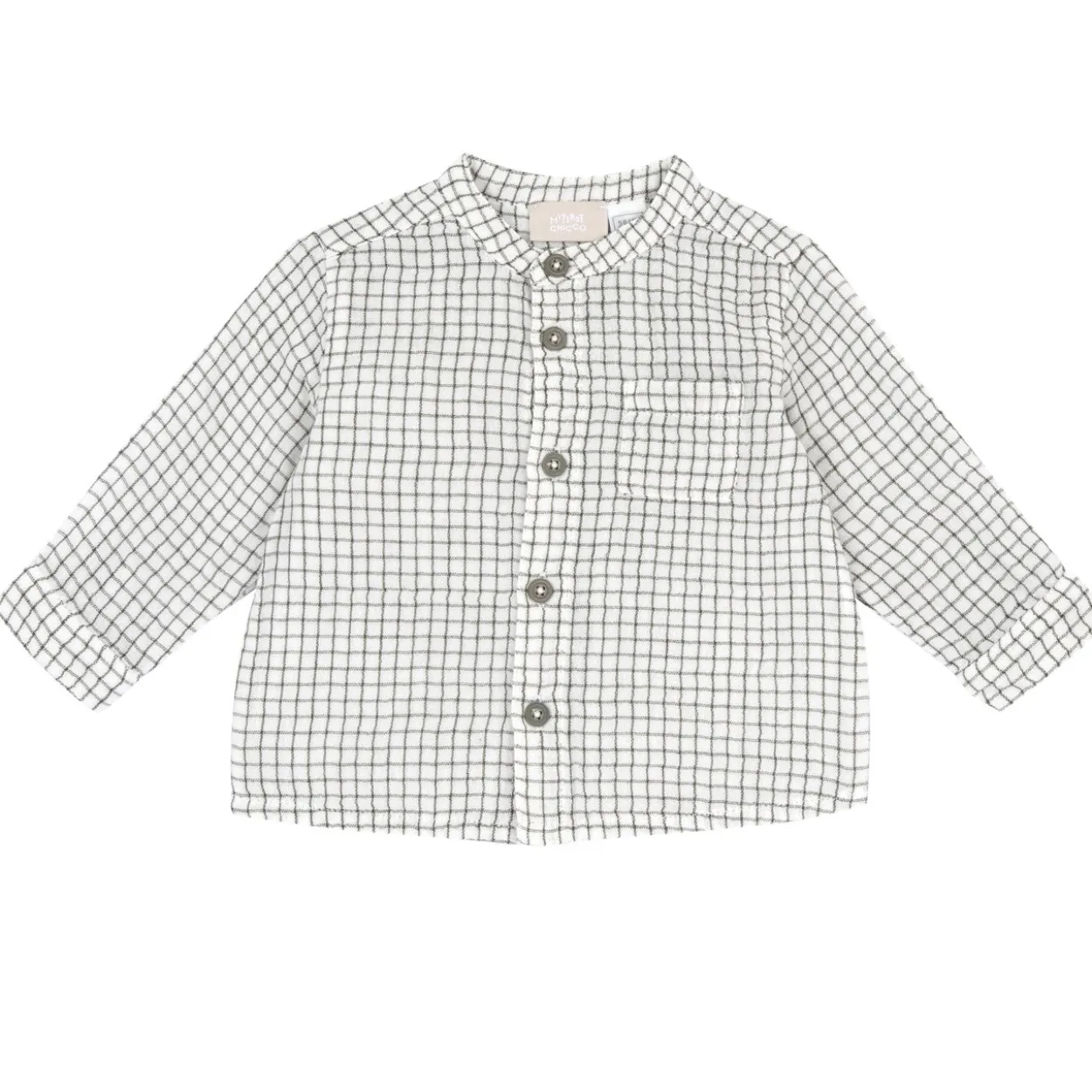 Camicia coreana manica lunga