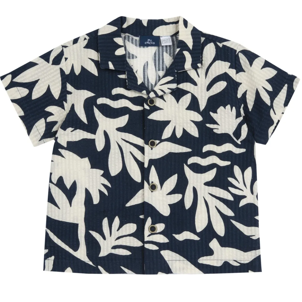 Camicia manica corta fantasia