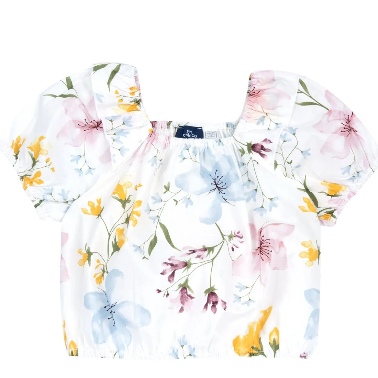 Camicia manica corta stampata