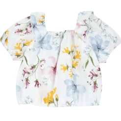 Camicia manica corta stampata