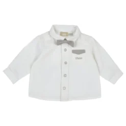 Camicia manica lunga con papillon