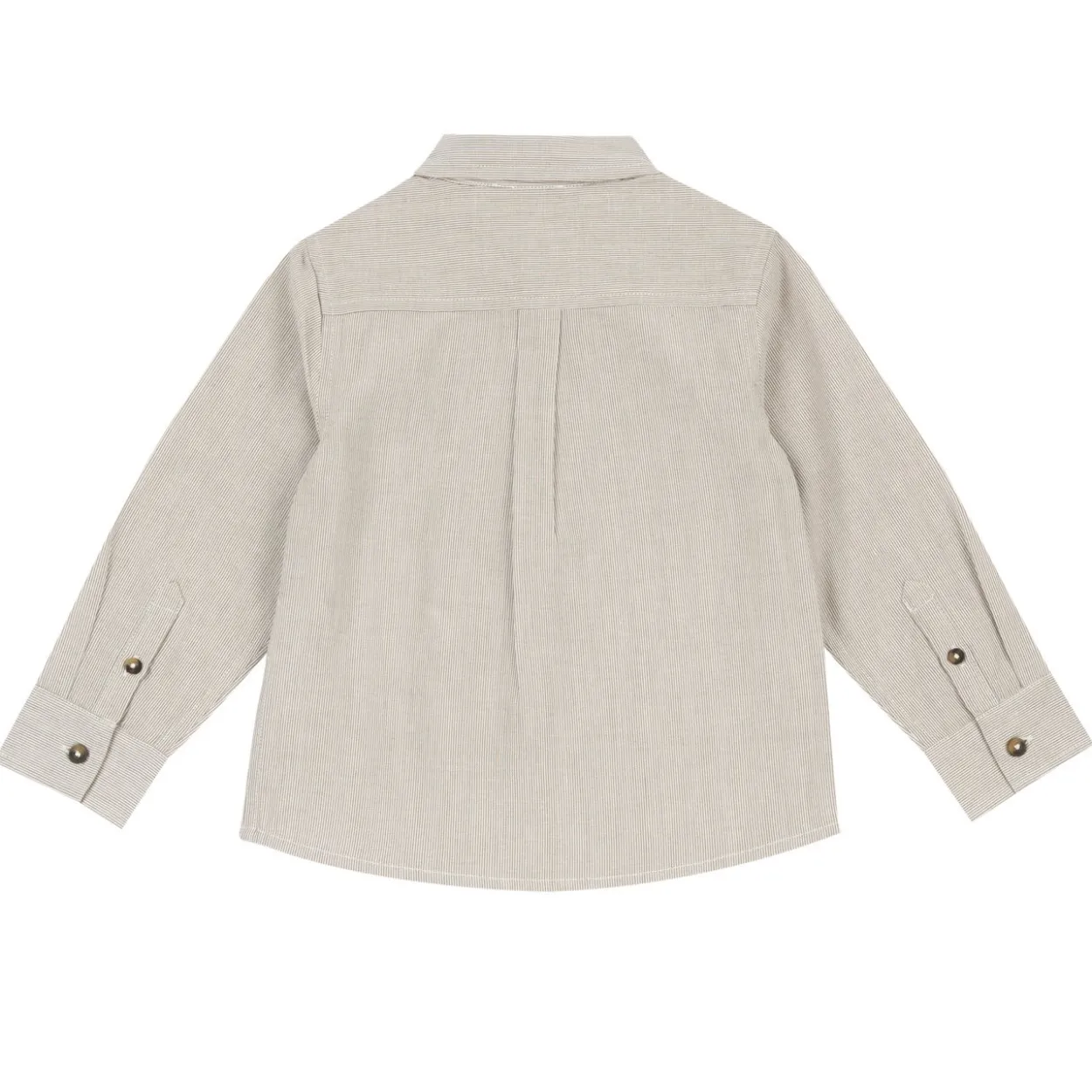 Camicia manica lunga rigata