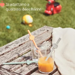 Cannucce in silicone - 6pcs