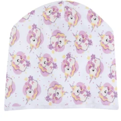 Cappello grigio mélange dalla forma allungata