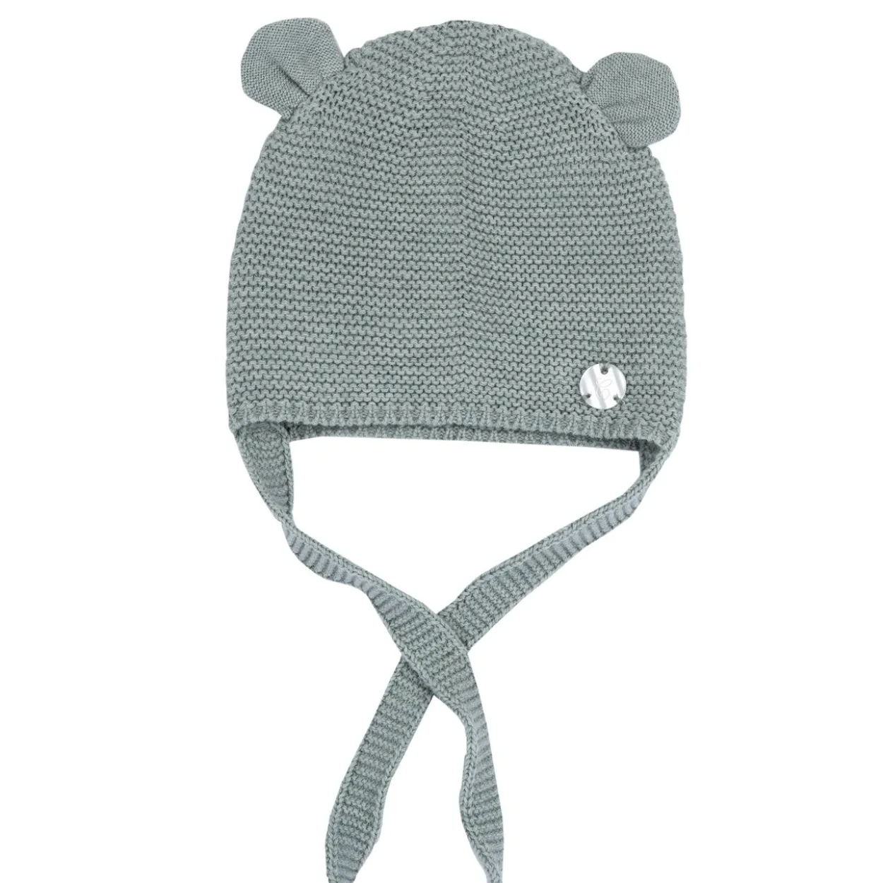 Cappello in maglia a forma di orsetto