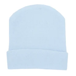 Cappello in maglia con risvolto