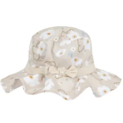Cappello stampa floreale