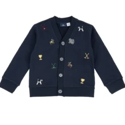 Cardigan con bottoni