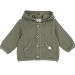 Cardigan con cappuccio