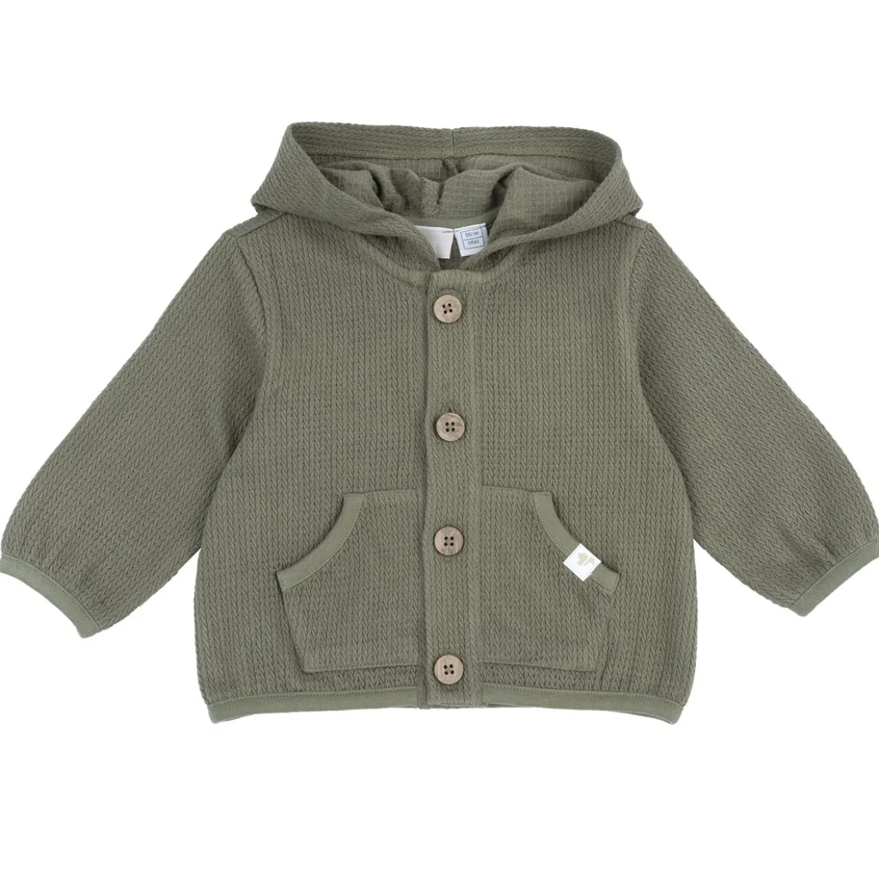 Cardigan con cappuccio