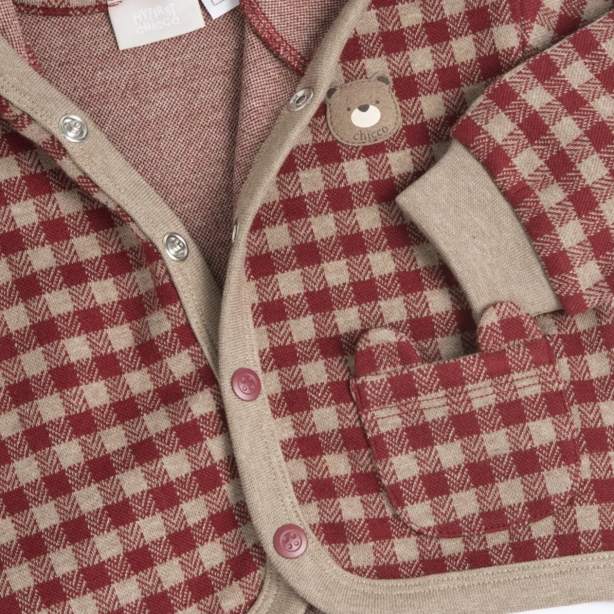 Cardigan con cappuccio