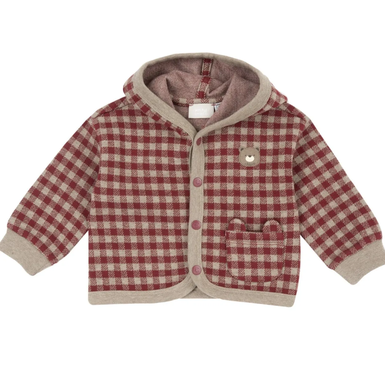 Cardigan con cappuccio