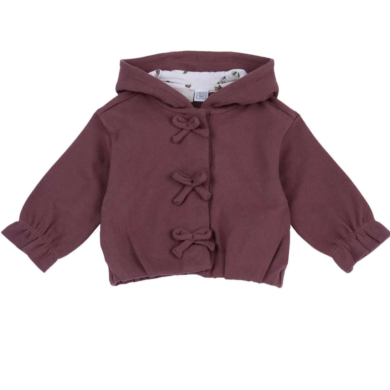 Cardigan con cappuccio