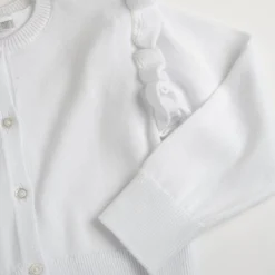 Cardigan con rouches