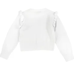 Cardigan con rouches