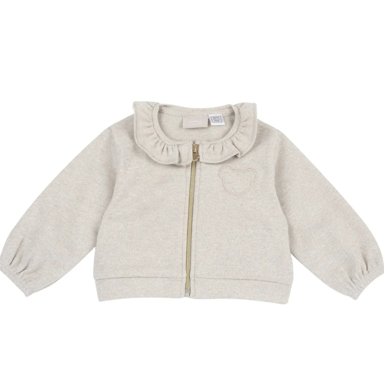 Cardigan con zip