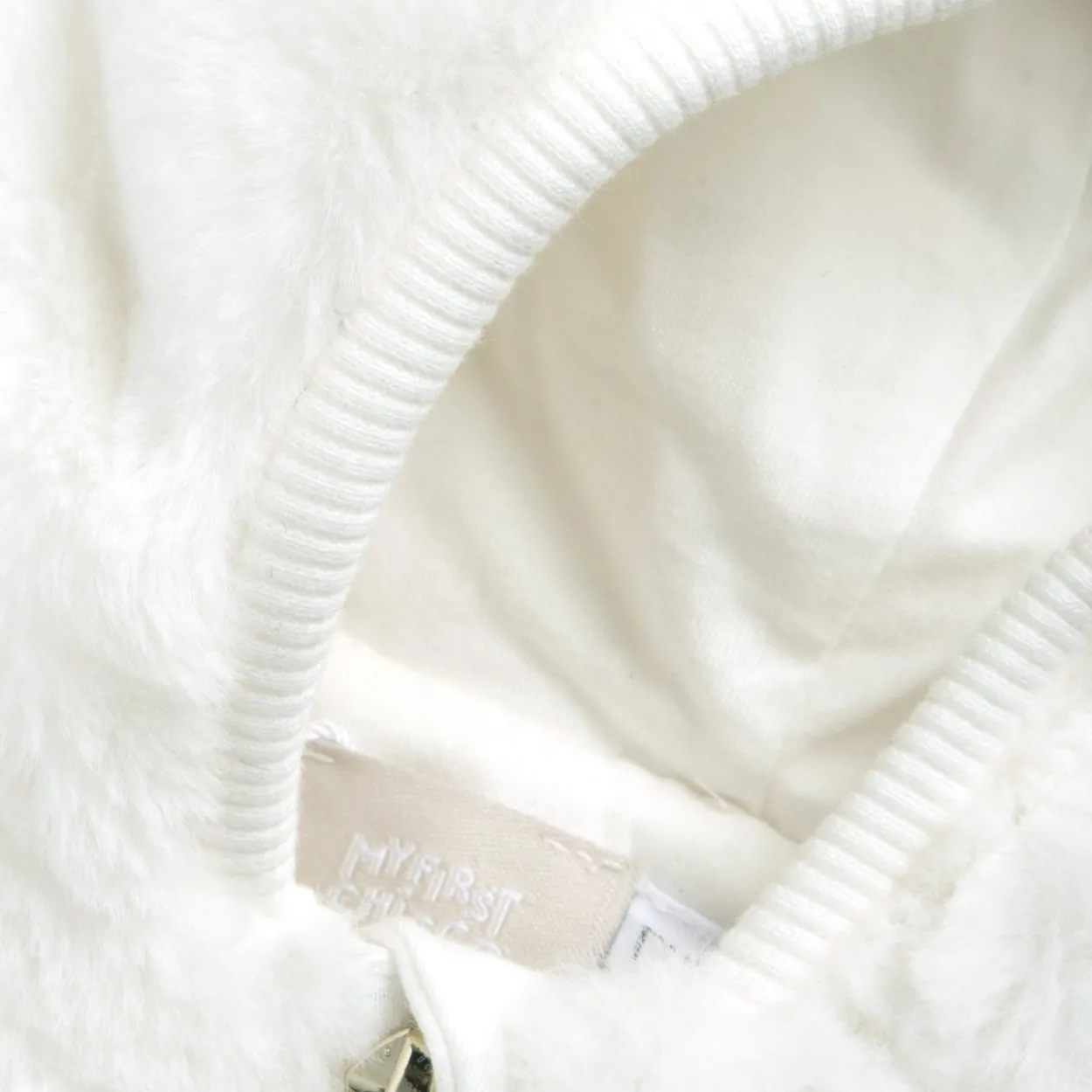 Cardigan con zip e cappuccio