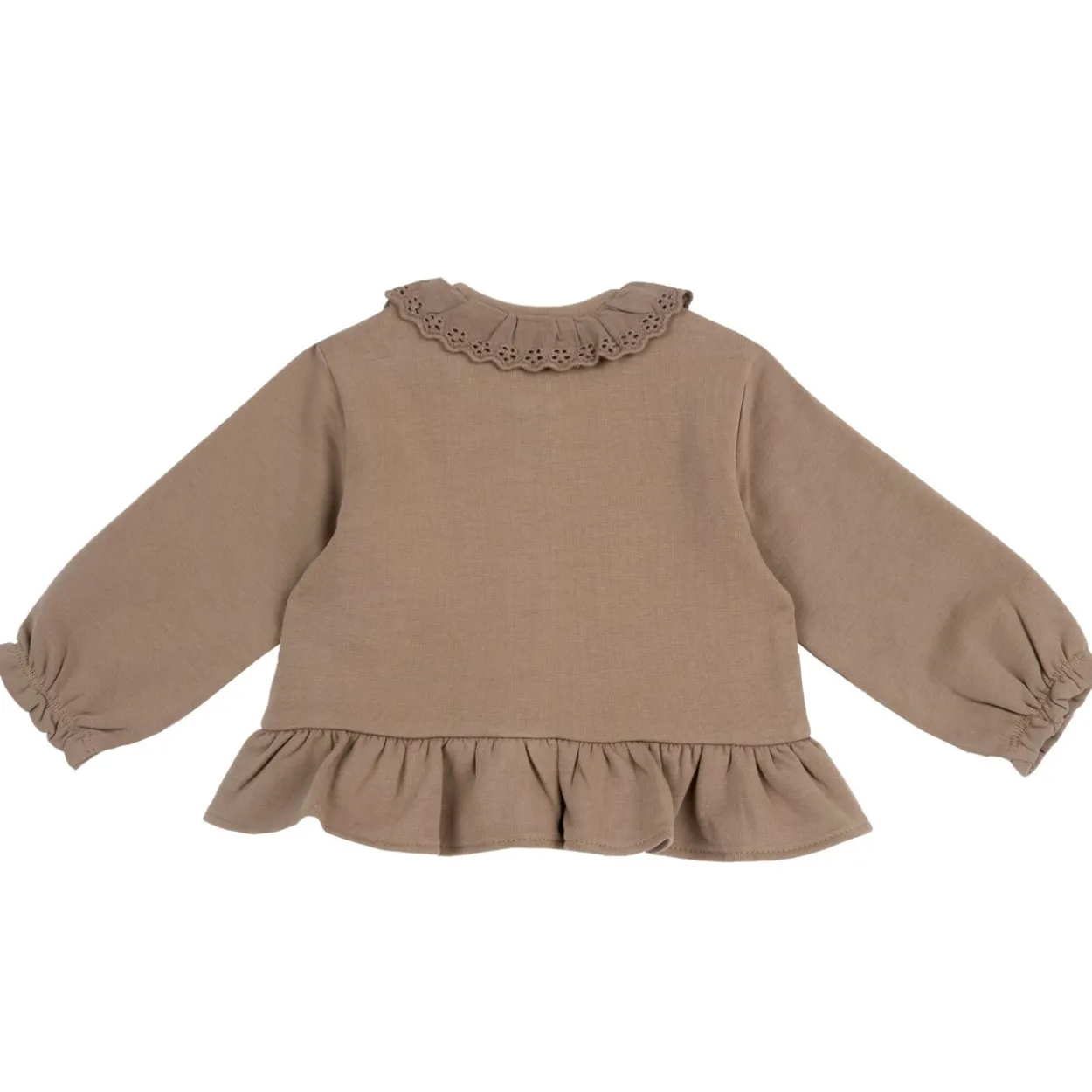 Cardigan in felpa