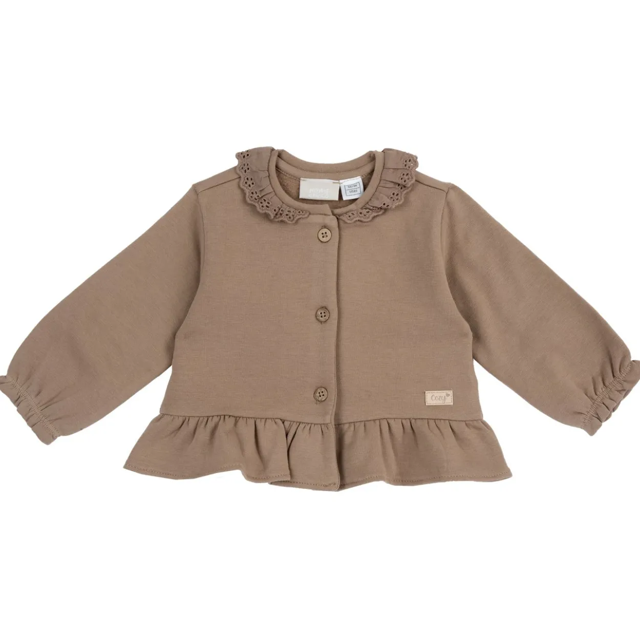 Cardigan in felpa