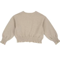 Cardigan in interlock con zip