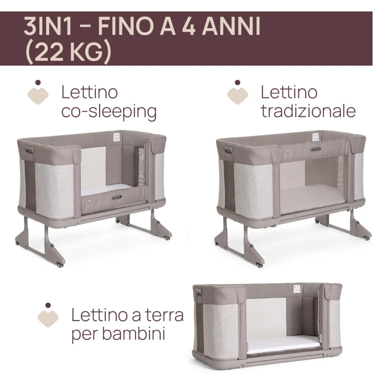 Chicco Next2Me Forever Lettino Cosleeping