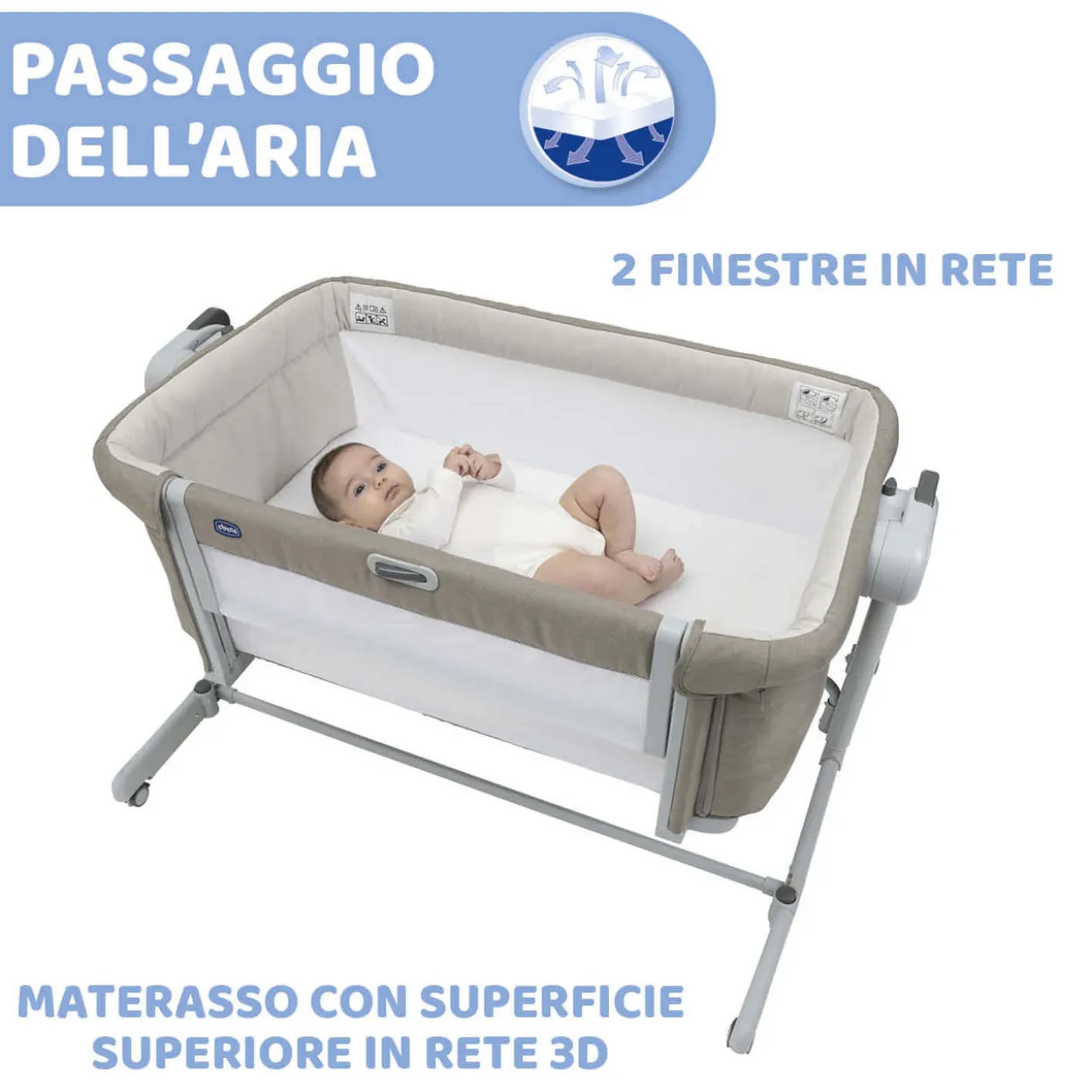 Chicco Next2Me Magic Evo Culla cosleeping