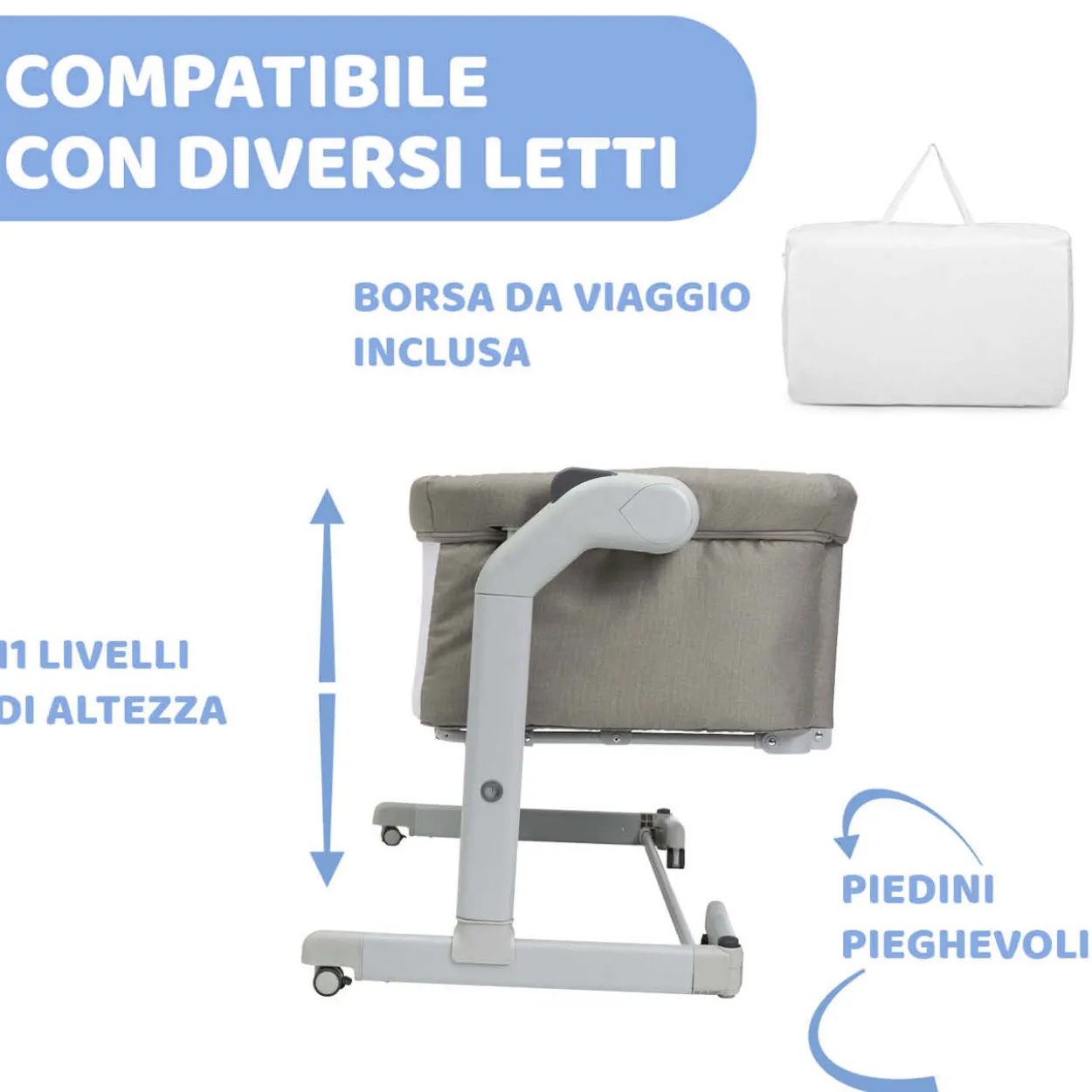 Chicco Next2Me Magic Evo Culla cosleeping