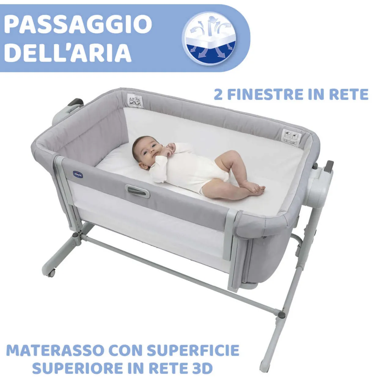 Chicco Next2Me Magic Evo Culla cosleeping