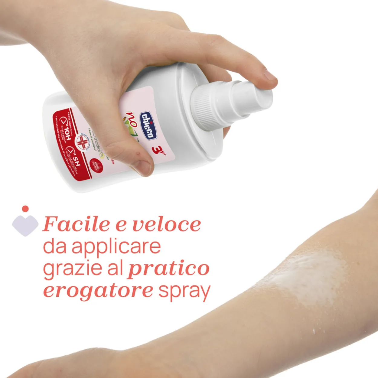 Chicco NoZzz Emulsione Spray Insetto Repellente.