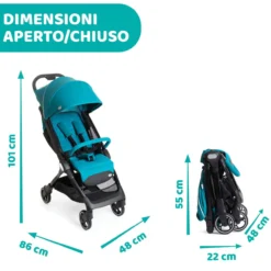 Chicco We, Passeggino Aereo e Viaggio