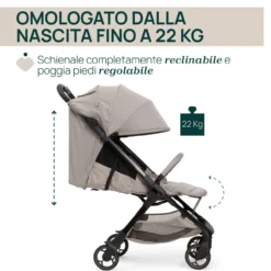 Chicco WE 2, Passeggino Aereo e Viaggio