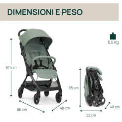 Chicco WE 2, Passeggino Aereo e Viaggio