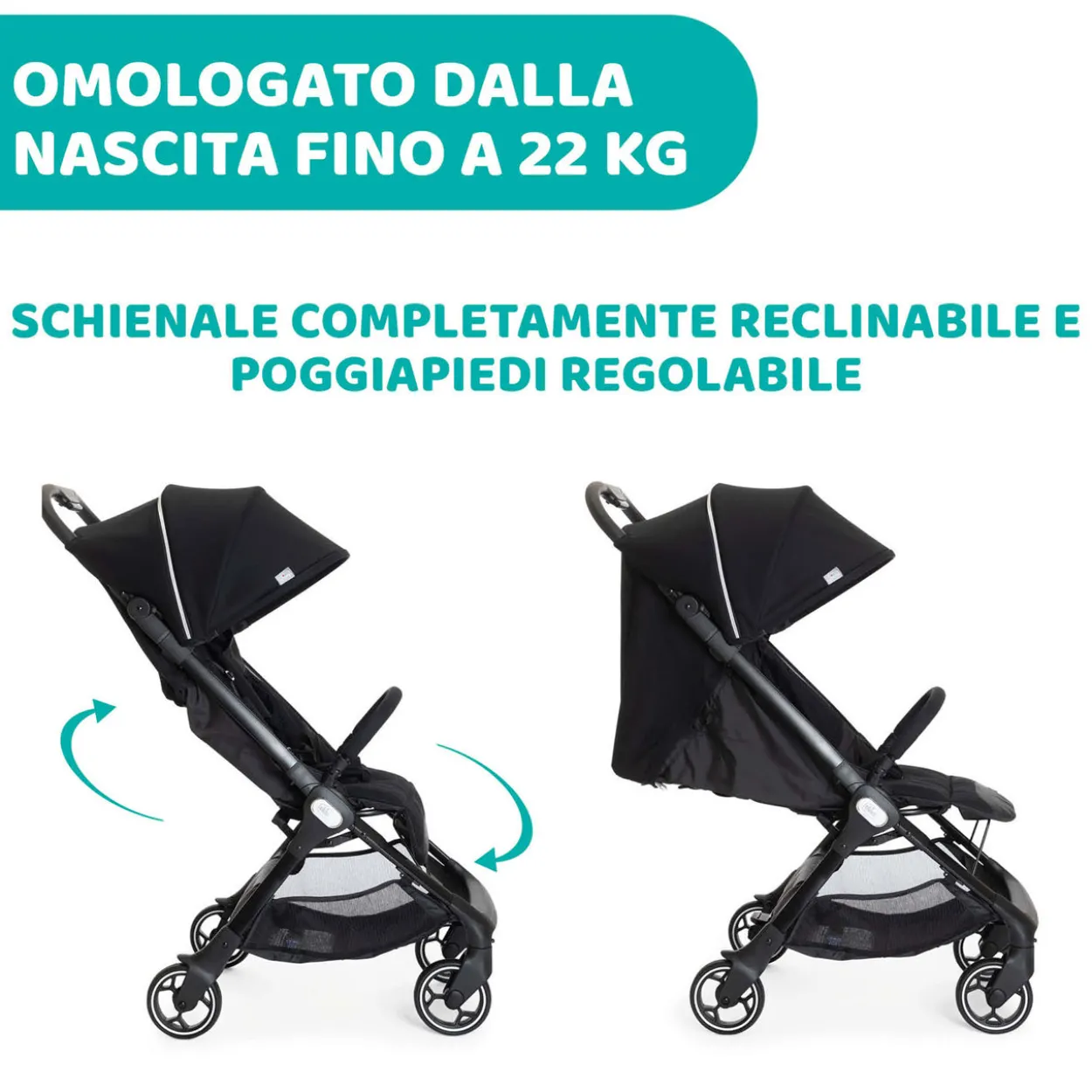 Chicco We, Passeggino Aereo e Viaggio