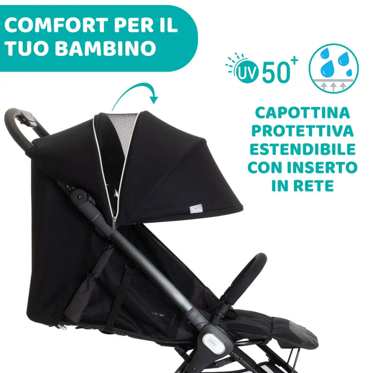 Chicco We, Passeggino Aereo e Viaggio
