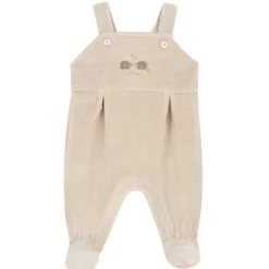 Completo body con salopette lunga