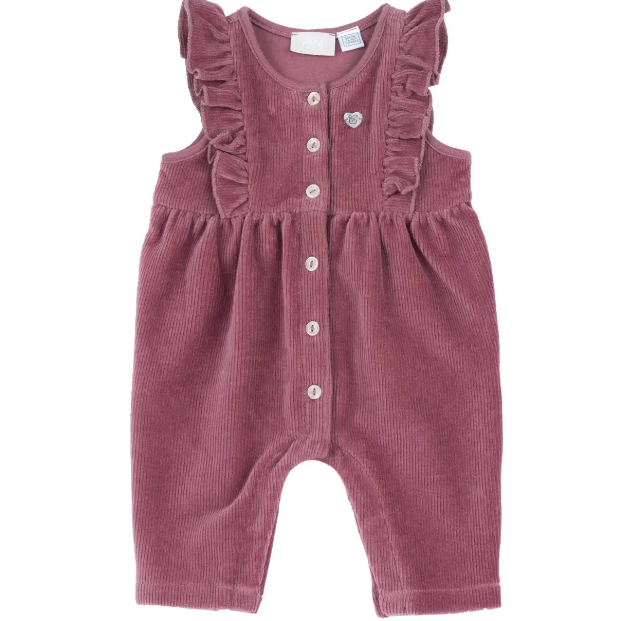 Completo body con salopette lunga
