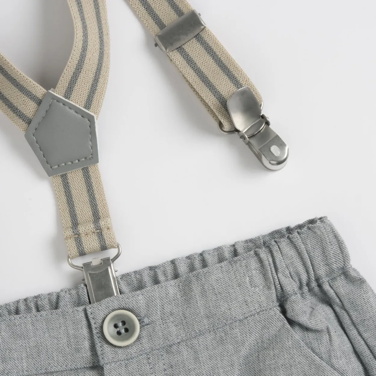 Completo camicia manica corta e pantaloni corti