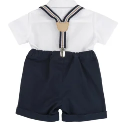 Completo camicia manica corta e pantaloni corti